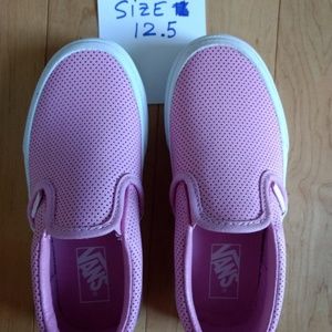 NWOT Vans Kids Slip-On